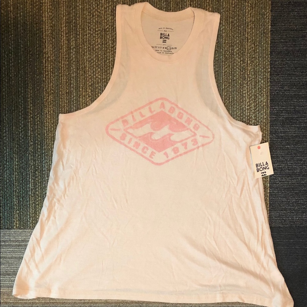 Billabong Ribbed Tank Top women’s size L
